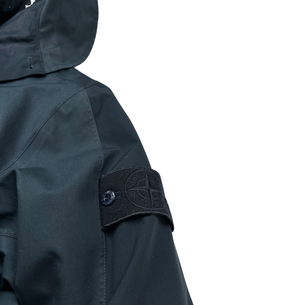 Stone Island 2017 Navy Ghost Tank Shield Jacket - Large