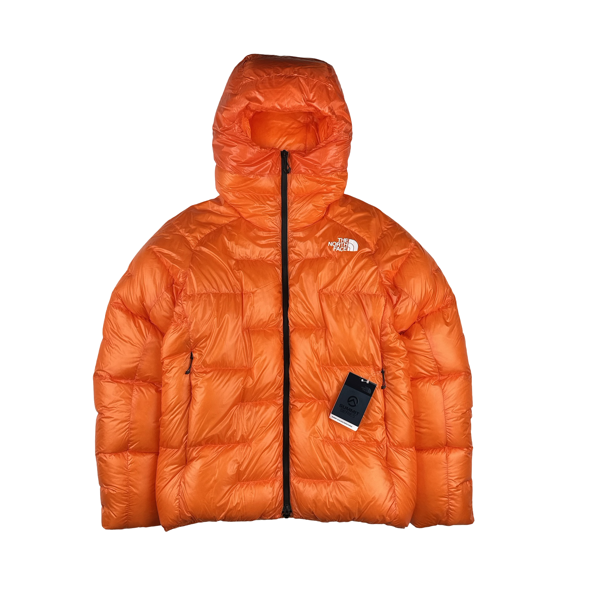 North Face Orange Summit L6 Cloud Down Parka Puffer Jacket