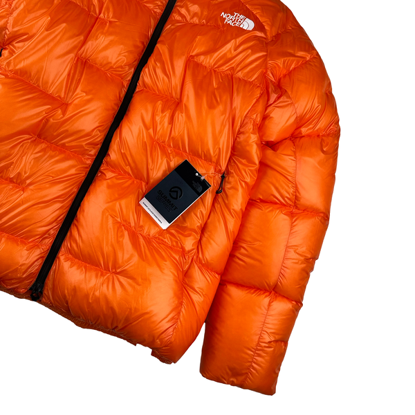 North Face Orange Summit L6 Cloud Down Parka Puffer Jacket - Medium