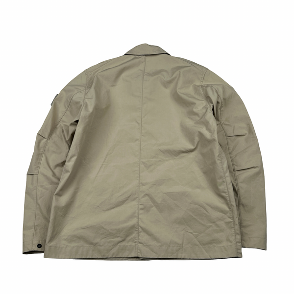 Stone Island 2023 Tan O-Ventile Ghost Jacket - Medium