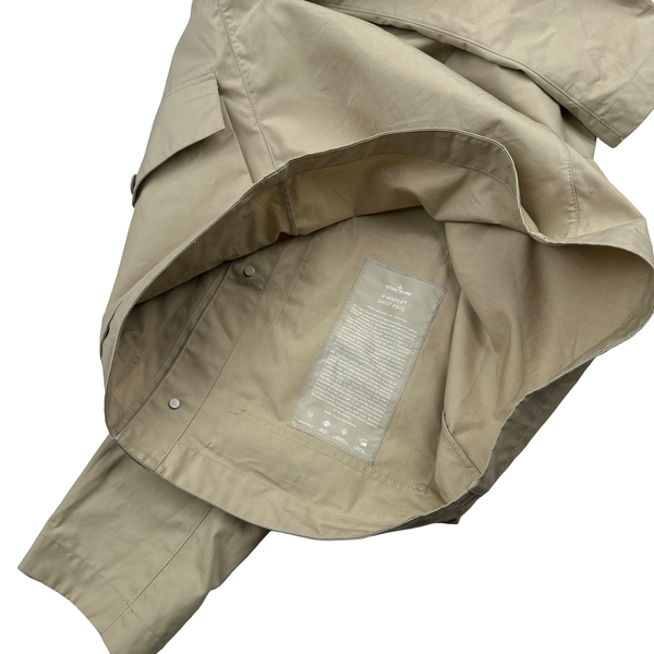 Stone Island 2023 Tan O-Ventile Ghost Jacket - Medium