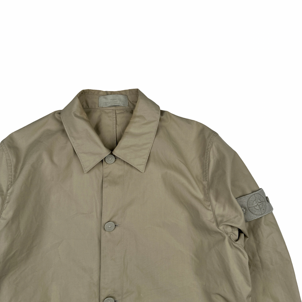 Stone Island 2023 Tan O-Ventile Ghost Jacket - Medium