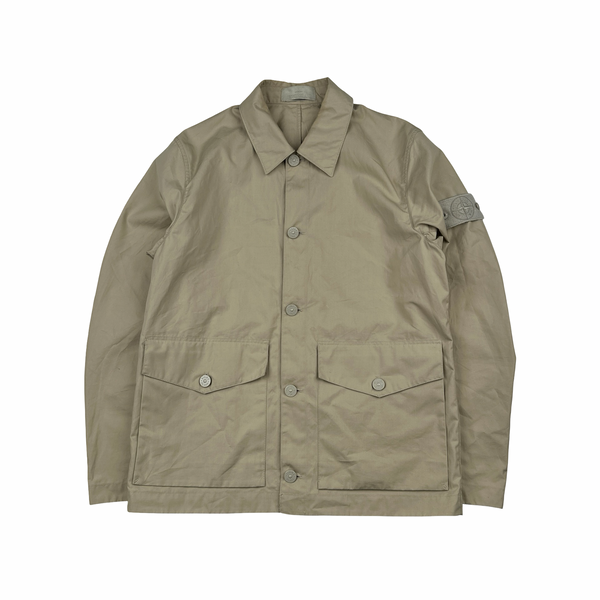 Stone Island 2023 Tan O-Ventile Ghost Jacket - Medium