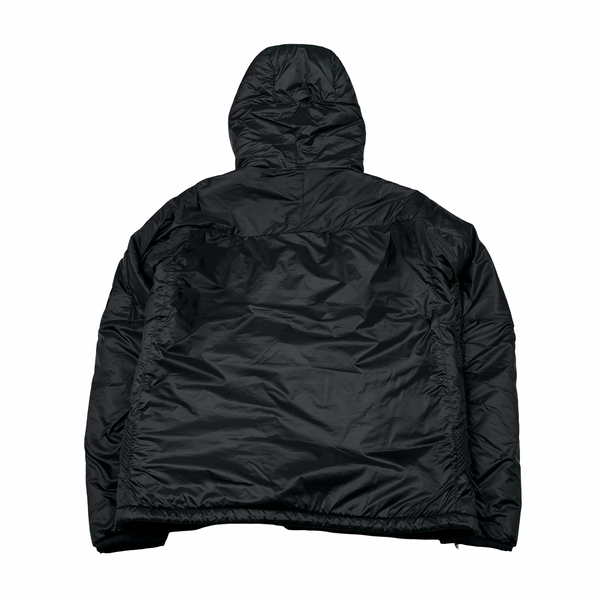 CP Company Black Outline Primaloft Lens Viewer Puffer Jacket - Medium