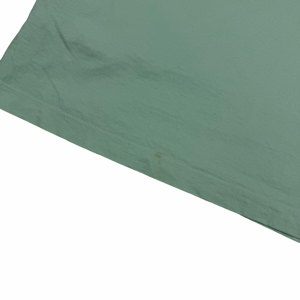 Stone Island 2021 Pale Green Cotton Spellout T Shirt - XL