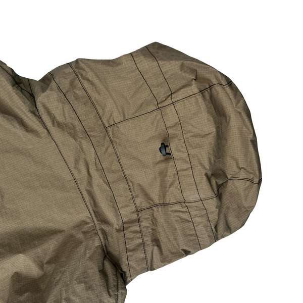 Stone Island 2026 Sample Metal Lamina Ripstop Heat Reactive Short Parka Jacket - XXL