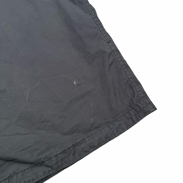 Stone Island 2023 Grey Cotton Full Zip Overshirt - Medium