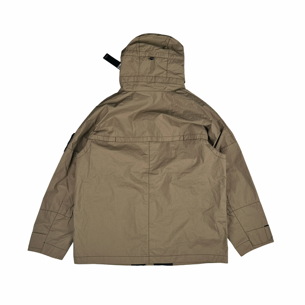 Stone Island 2026 Sample Metal Lamina Ripstop Heat Reactive Short Parka Jacket - XXL