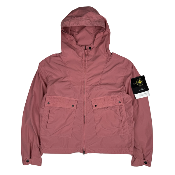 Stone Island Pink 2026 Light Compact Touch Poly-TC Jacket - Medium