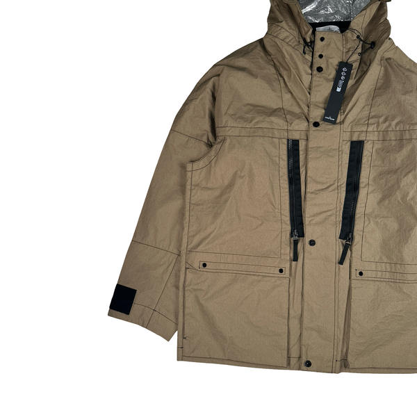 Stone Island 2026 Sample Metal Lamina Ripstop Heat Reactive Short Parka Jacket - XXL