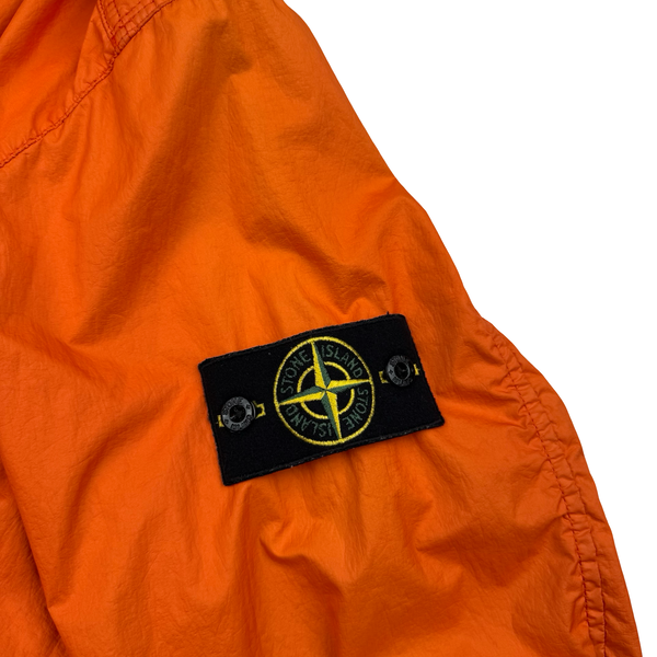 Stone Island 2015 Orange Membrana 3L TC Lightweight Jacket - Large