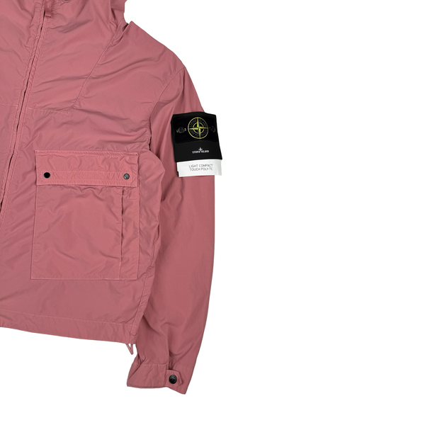 Stone Island Pink 2026 Light Compact Touch Poly-TC Jacket - Medium