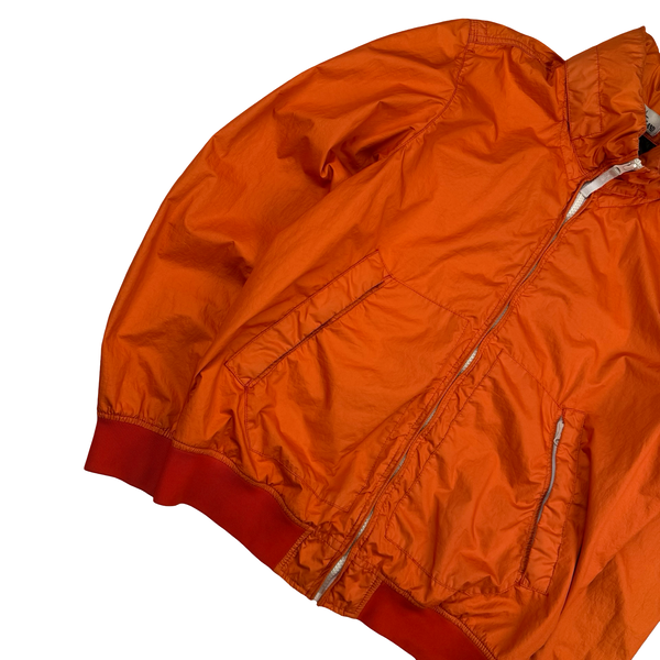Stone Island 2015 Orange Membrana 3L TC Lightweight Jacket - Large