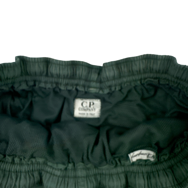 Cp Company 1995 Green Spellout Vintage Swim Shorts - Large