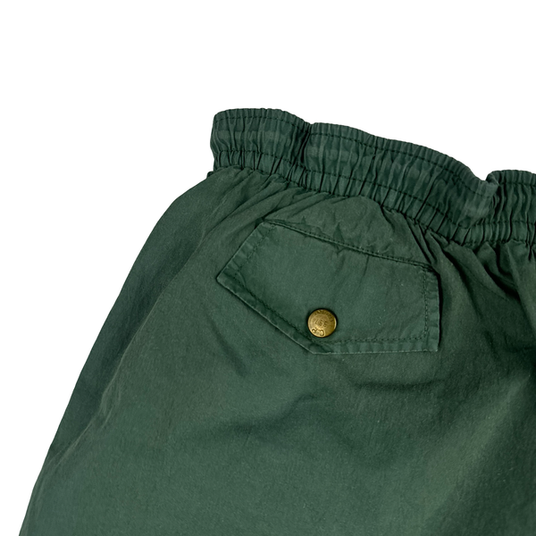 Cp Company 1995 Green Spellout Vintage Swim Shorts - Large