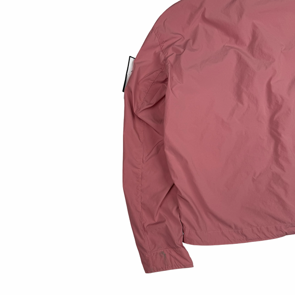 Stone Island Pink 2026 Light Compact Touch Poly-TC Jacket - Medium