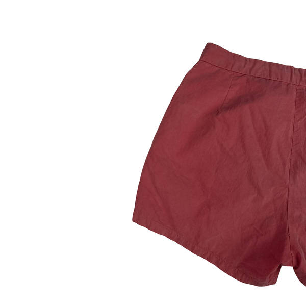 Stone Island 90s Pink Compass Vintage Swim Shorts - Small