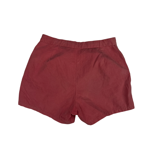 Stone Island 90s Pink Compass Vintage Swim Shorts - Small