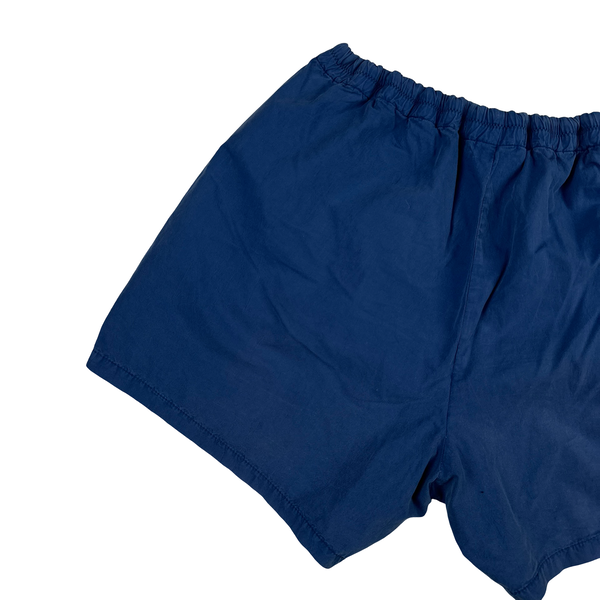 Stone Island Marina 1993 Blue Spellout Vintage Swim Shorts - Large