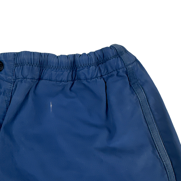 Stone Island Marina 1993 Blue Spellout Vintage Swim Shorts - Large