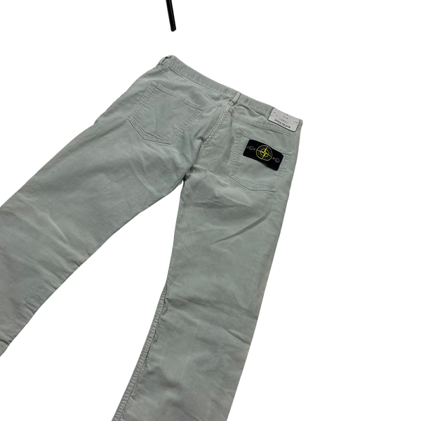 Stone Island 2013 Slim Fit Mint Green Jeans - 30"