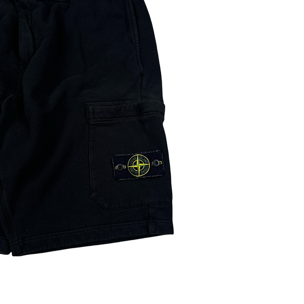 Stone Island 2021 Black Cotton Shorts - XL