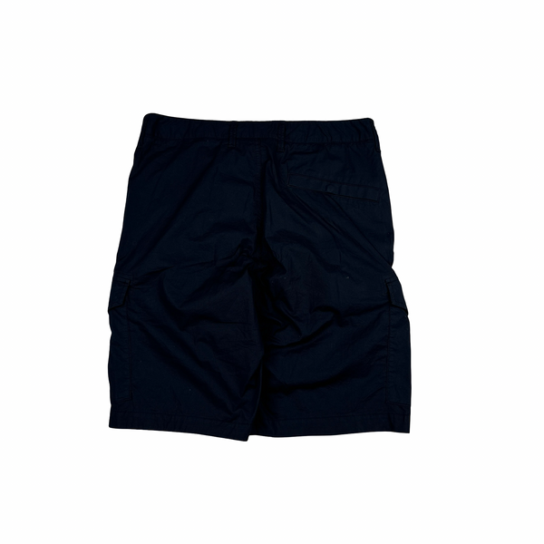 Stone Island 2019 Navy Cotton Shorts - Small
