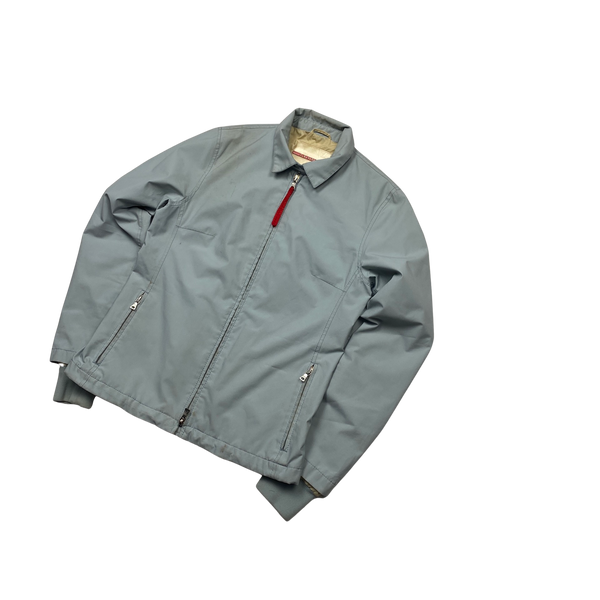 Prada Blue Goretex Harrington Jacket - Small