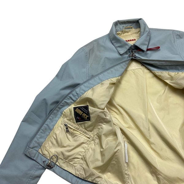 Prada Blue Goretex Harrington Jacket - Small