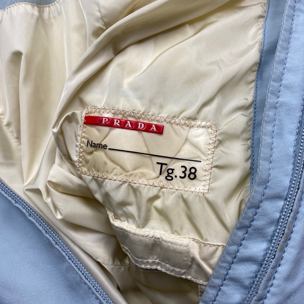 Prada Blue Goretex Harrington Jacket - Small