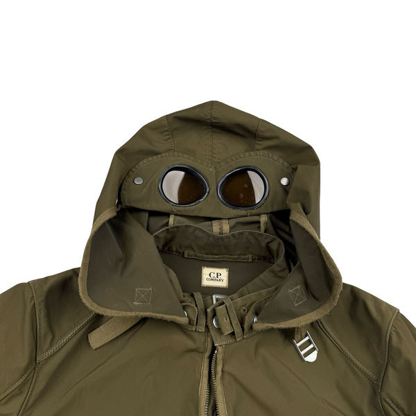 CP Company 2007 Archive Khaki Nylon Yellow Lens Jacket - Medium