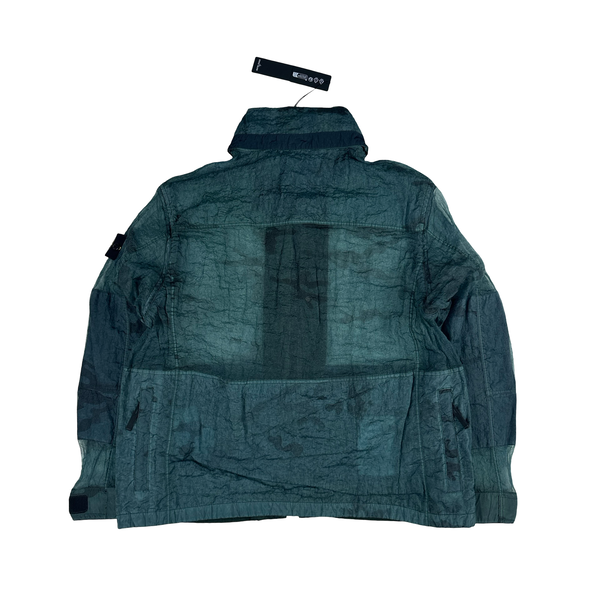 Stone Island 2026 Green Monofilament Zipped Jacket - Large