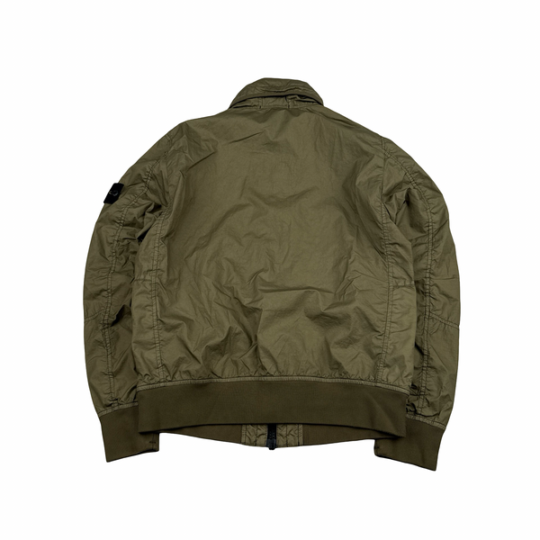 Stone Island 2018 Beige Membrana 3L TC Rain Jacket - Medium