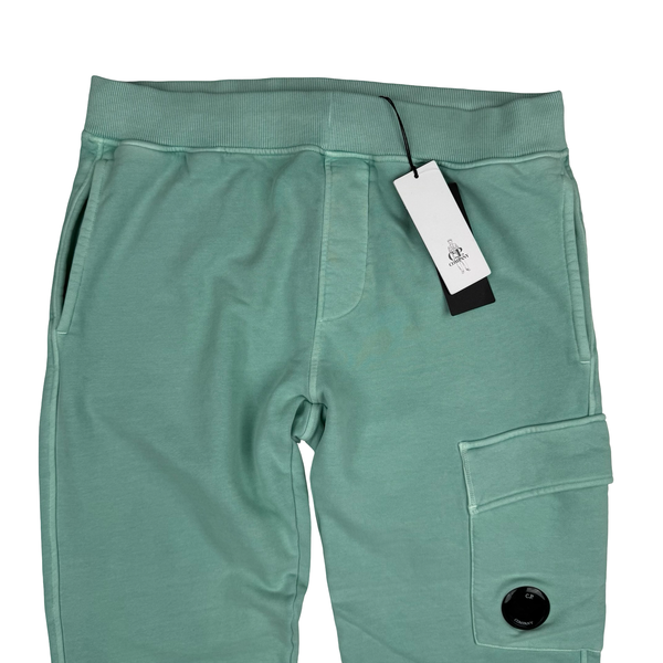 CP Company Pale Green Lens Viewer Cargo Joggers - Large