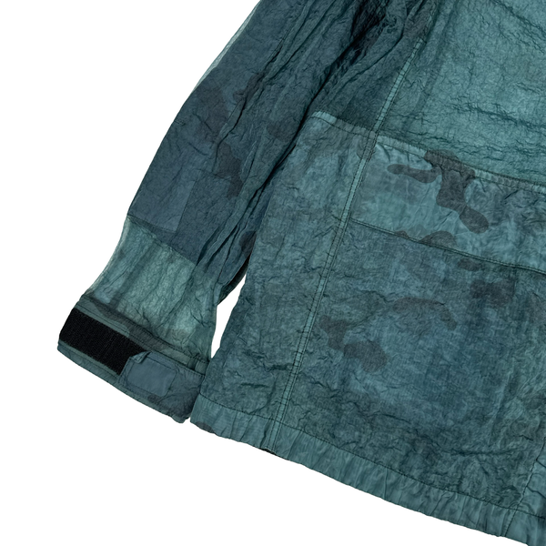 Stone Island 2026 Green Monofilament Zipped Jacket - Large