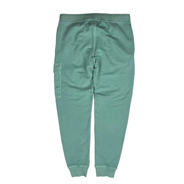 CP Company Pale Green Lens Viewer Cargo Joggers - Large