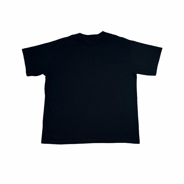 Stone Island Black Spellout Logo T Shirt - 3XL