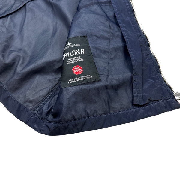 Stone Island Navy Shadow Project Trylon R Shimmer Jacket - Medium