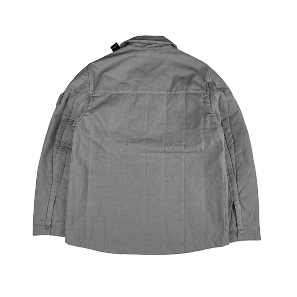 Stone Island 2026 Grey Ghost Zipped Primaloft Jacket- Large