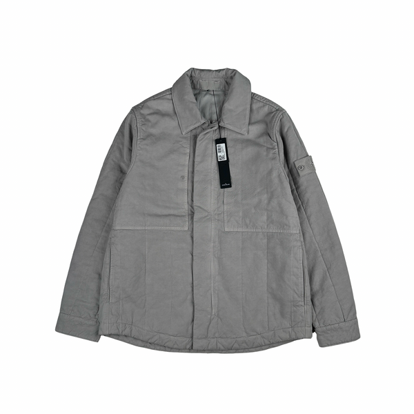 Stone Island 2026 Grey Ghost Zipped Primaloft Jacket- Large