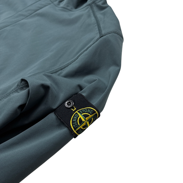 Stone Island 2018 Light Soft Shell Grid Check Jacket - XL