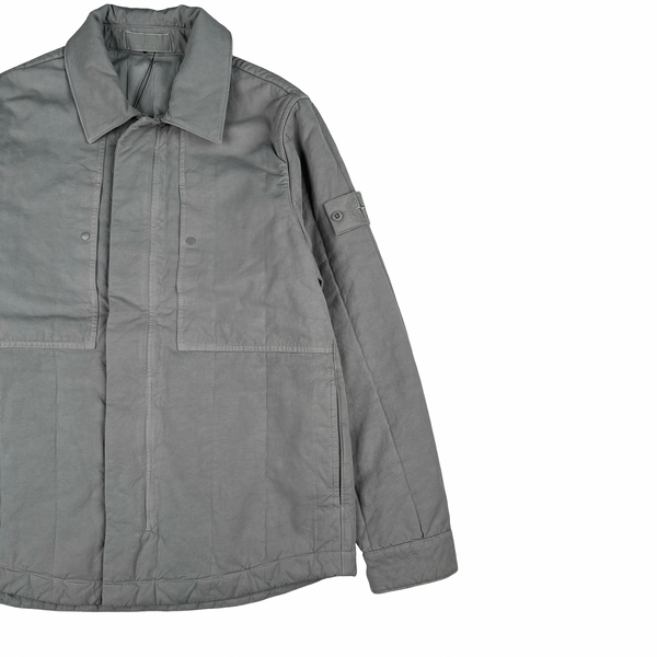Stone Island 2026 Grey Ghost Zipped Primaloft Jacket- Large