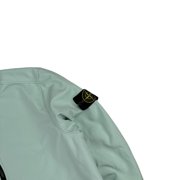 Stone Island 2022 Teal E-Dye Soft Shell Jacket - Medium