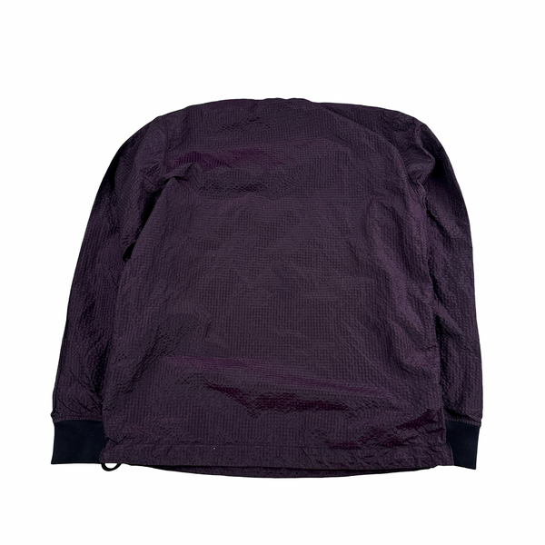 Stone Island 2017 Purple 3D Effect Nylon Metal Pullover Jumper - Small