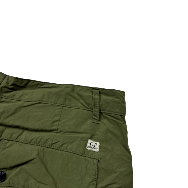 CP Company Military Green Cargo Shorts - 28"