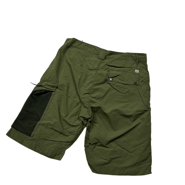 CP Company Military Green Cargo Shorts - 28"