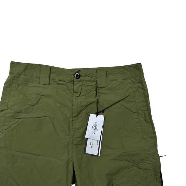 CP Company Military Green Cargo Shorts - 28"