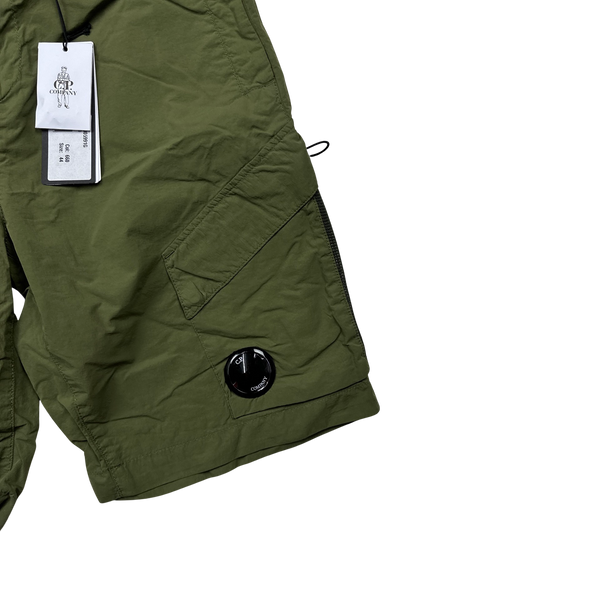 CP Company Military Green Cargo Shorts - 28"