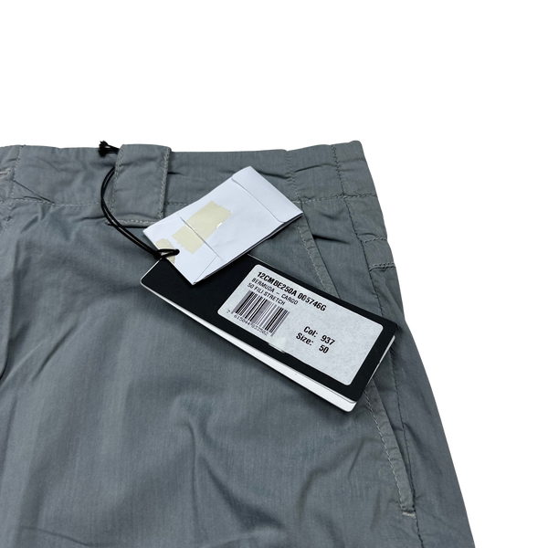 CP Company Grey 50 Fili Stretch Utility Shorts - Large & XL