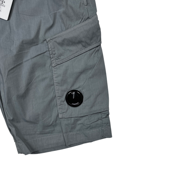CP Company Grey 50 Fili Stretch Utility Shorts - Large & XL